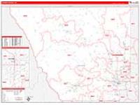 Larimer, Co Carrier Route Wall Map