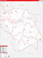 Limestone, Tx Carrier Route Wall Map