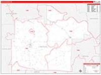 Lincoln, Ar Carrier Route Wall Map