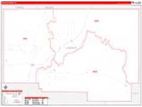 Lincoln, Id Carrier Route Wall Map