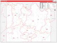 Lincoln, Wa Carrier Route Wall Map