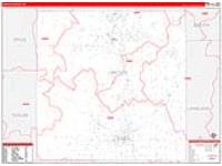 Lincoln, Wi Carrier Route Wall Map