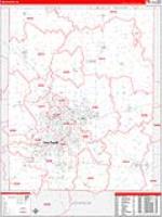 Linn, Ia Carrier Route Wall Map