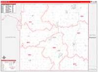 Linn, Ks Carrier Route Wall Map