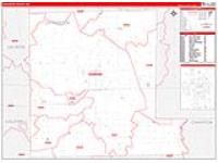 Livingston, Mo Carrier Route Wall Map
