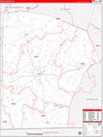 Logan, Ky Carrier Route Wall Map
