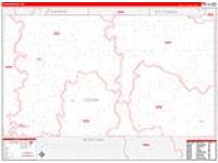 Logan, Nd Carrier Route Wall Map