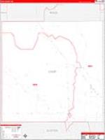 Loup, Ne Carrier Route Wall Map