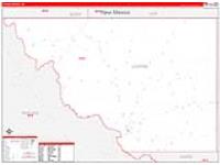 Loving, Tx Carrier Route Wall Map