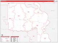 Lyman, Sd Carrier Route Wall Map