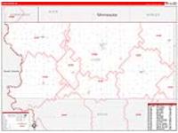 Lyon, Ia Carrier Route Wall Map