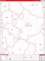 Lyon, Mn Carrier Route Wall Map