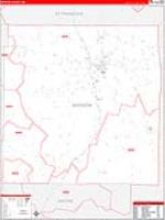 Madison, Mo Carrier Route Wall Map