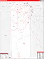 Malheur, Or Carrier Route Wall Map