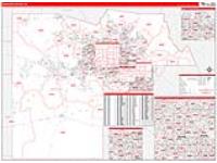 Maricopa, Az Carrier Route Wall Map