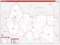 Marion, Ky Carrier Route Wall Map