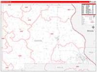 Marion, Mo Carrier Route Wall Map