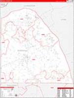Marshall, Ky Carrier Route Wall Map