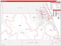 Martin, Fl Carrier Route Wall Map