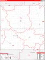 Mccook, Sd Carrier Route Wall Map
