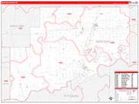 Mcintosh, Ok Carrier Route Wall Map