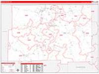 Mckean, Pa Carrier Route Wall Map