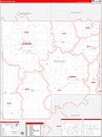 Mcleod, Mn Carrier Route Wall Map