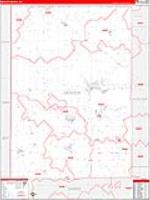 Mercer, Oh Carrier Route Wall Map