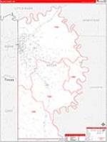 Miller, Ar Carrier Route Wall Map