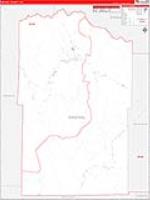 Mineral, Co Carrier Route Wall Map