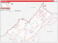 Mineral, Wv Carrier Route Wall Map