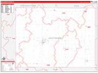 Montgomery, Ia Carrier Route Wall Map