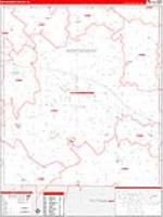 Montgomery, In Carrier Route Wall Map