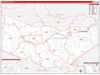 Montgomery, Ny Carrier Route Wall Map