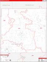 Montmorency, Mi Carrier Route Wall Map