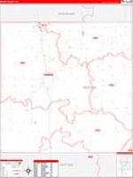 Moore, Tx Carrier Route Wall Map