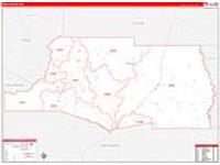 Mora, Nm Carrier Route Wall Map