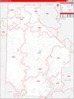 Morgan, Mo Carrier Route Wall Map