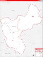 Morgan, Ut Carrier Route Wall Map