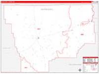 Musselshell, Mt Carrier Route Wall Map