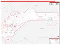 Nevada, Ca Carrier Route Wall Map