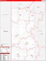 Newton, In Carrier Route Wall Map