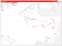 Nome Borough (), Ak Wall Map