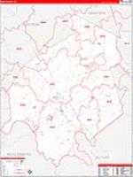 Ohio, Ky Carrier Route Wall Map
