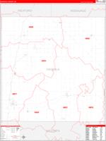 Osceola, Mi Wall Map
