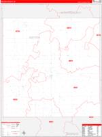 Oscoda, Mi Wall Map Zip Code