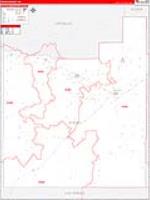 Otero, Co Carrier Route Wall Map