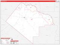 Pecos, Tx Carrier Route Wall Map