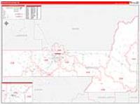 Pennington, Sd Carrier Route Wall Map