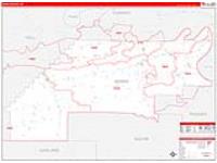 Perry, Ar Carrier Route Wall Map